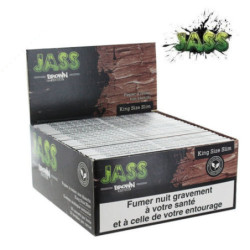 Feuille Slim Jass Brown (50 carnets) - papier non blanchi