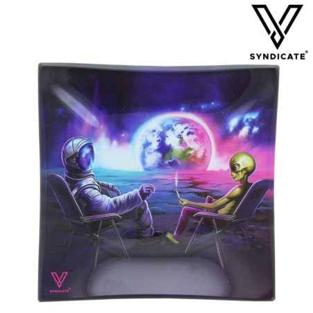 Cendrier en Verre V-Syndicate ©