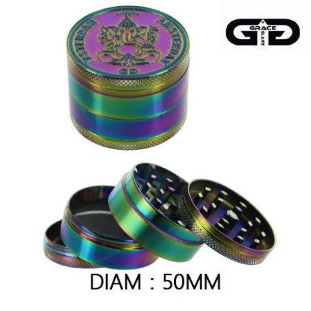 Grinder Alu Grace Ganesh (Rainbow) 50mm