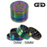 Grinder Alu Grace Ganesh (Rainbow) 50mm