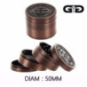 Grinder Alu Grace Amsterdam (Cuivre) 50mm