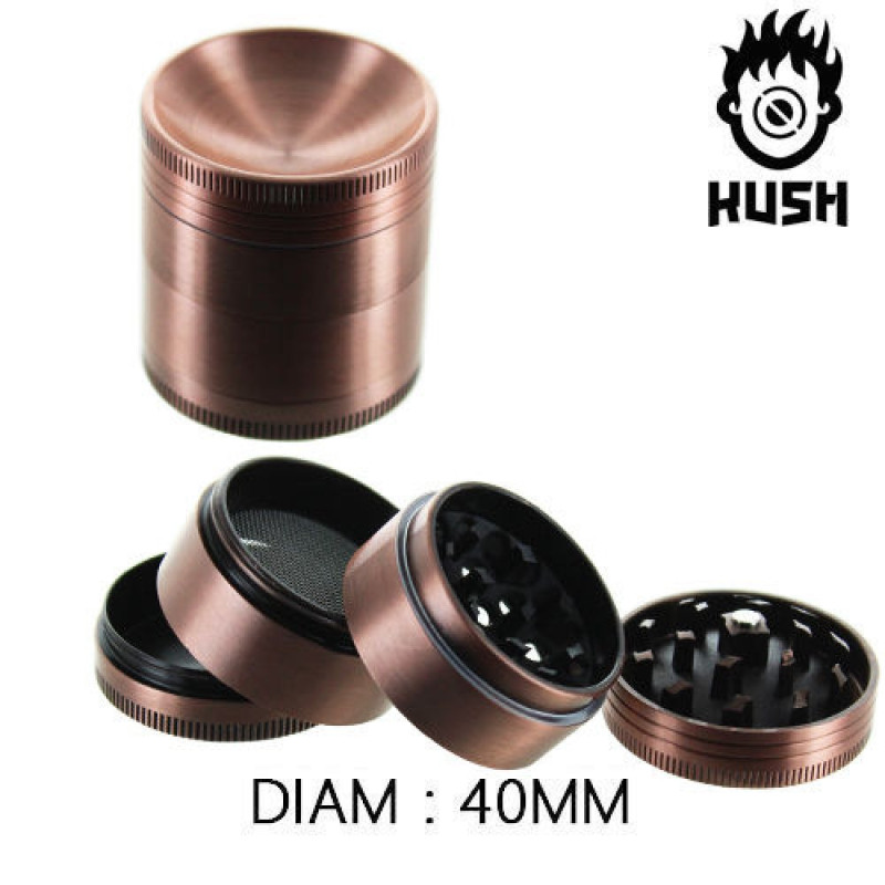 Grinder Alu Kush "Curved 40