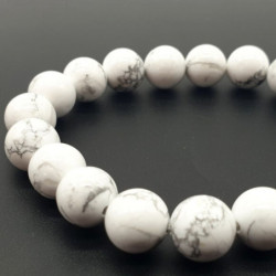 Bracelet Howlite Blanche...