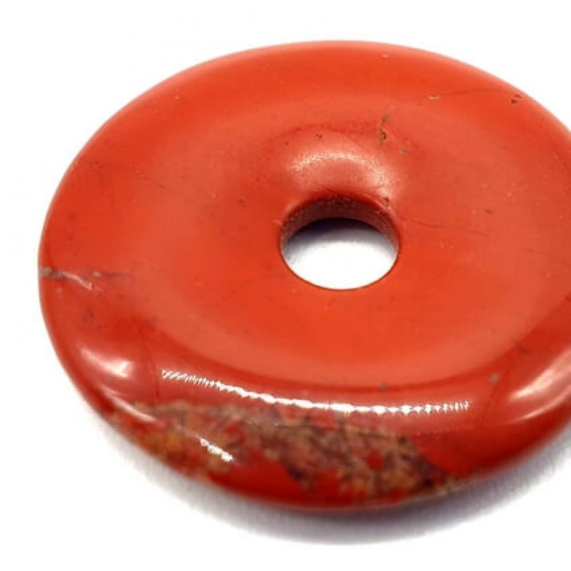 Donut Jaspe Rouge 3cm