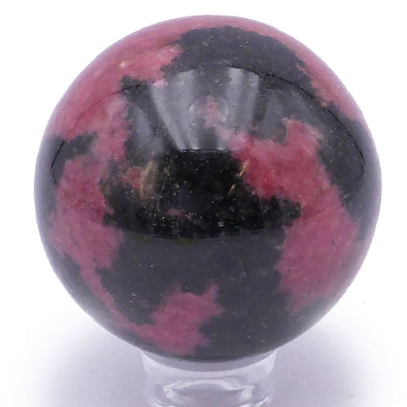 Sphère Rhodonite A+ 70 à 80mm