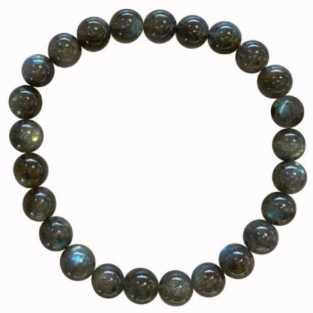 Bracelet Labradorite pierres de 8mm