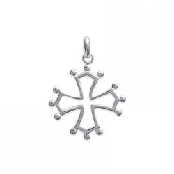 CROIX CATHARE en Argent 925