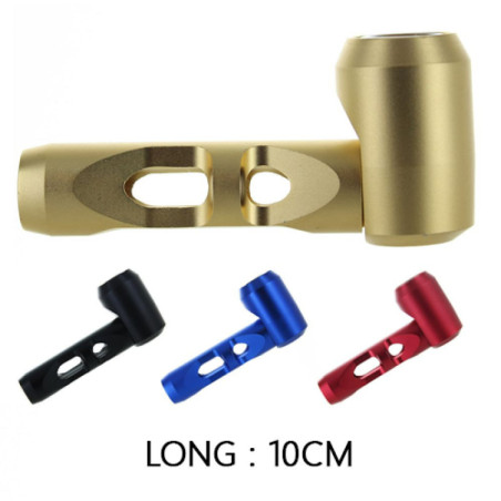 Pipe métal avec foyer en verre 10cm