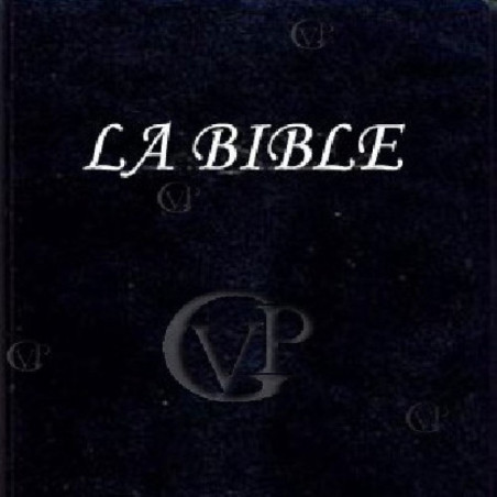 BIBLE Couverture pvc noir souple