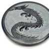 Porte-Encens Pierre Rond Dragon 10cm