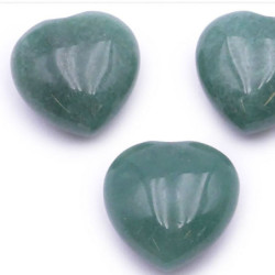 Galet Coeur 30mm Aventurine...